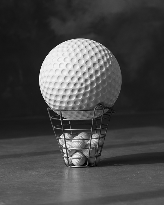 Фотография "Первый среди равных" фотография из цикла Black and White, для художественного оформления гольф-клуба/кабинета/офиса; GolfArt