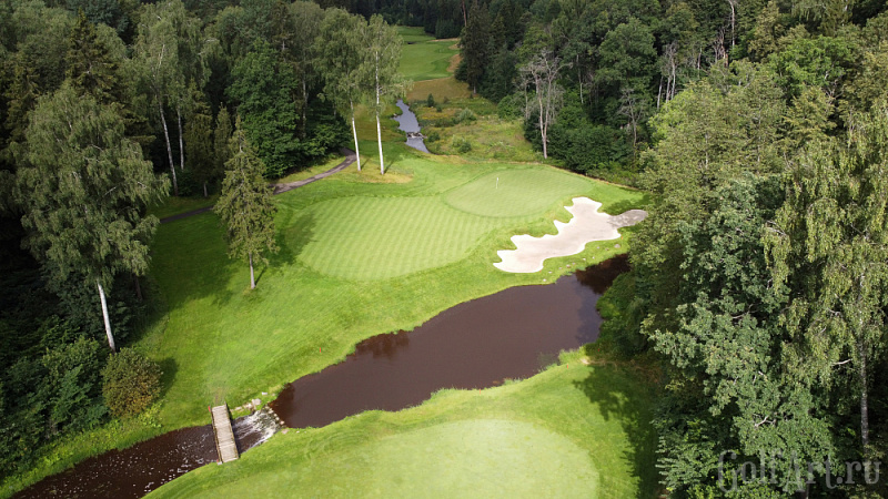 Целеево # 11 профессиональная фотография гольф-поля; GolfArt