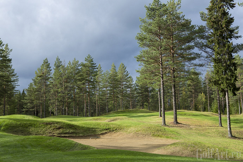 Kerigolf # 16 профессиональная фотография гольф-поля; GolfArt