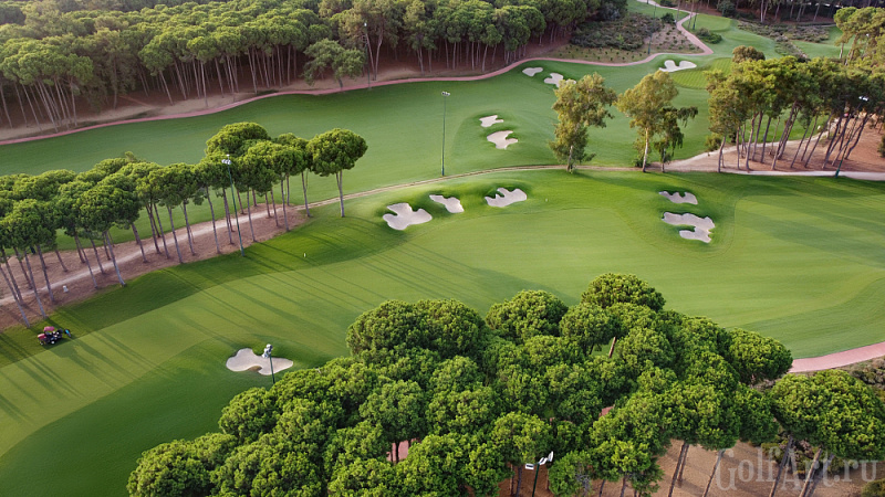 Regnum Carya Golf Club #бункеры профессиональная фотография гольф-поля; GolfArt