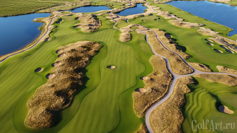 Mill Creek Golf Club профессиональная фотография гольф-поля; GolfArt