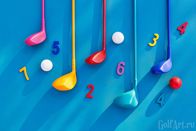 С песней по полю фотография из цикла Искусство играть, для художественного оформления гольф-клуба/кабинета/офиса; GolfArt