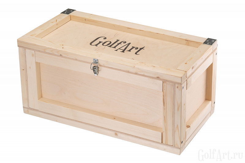 Арт-объект Связь. (Вуды, сохранен оригинальный цвет) подарок для гольфистов, приз на гольф-турнир, для оформления гольф-клуба; GolfArt