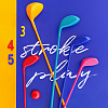 Stroke play фотография из цикла Искусство играть, для художественного оформления гольф-клуба/кабинета/офиса; GolfArt