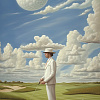 Hole 1 Hole 1 фотография из цикла Человек играет в гольф, для художественного оформления гольф-клуба/кабинета/офиса; GolfArt