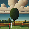 Hole 11 (SOLD) Hole 11 (SOLD) фотография из цикла Человек играет в гольф, для художественного оформления гольф-клуба/кабинета/офиса; GolfArt