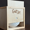 Арт-объект МЯЧ подарок для гольфистов, приз на гольф-турнир, для оформления гольф-клуба; GolfArt