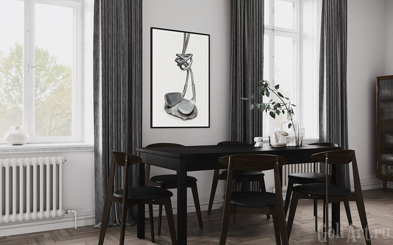 Фотография «Связь» фотография из цикла В мире гольфа, для художественного оформления гольф-клуба/кабинета/офиса; GolfArt