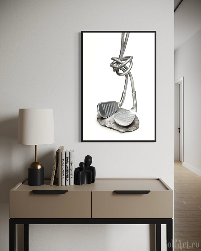 Фотография «Связь» фотография из цикла В мире гольфа, для художественного оформления гольф-клуба/кабинета/офиса; GolfArt