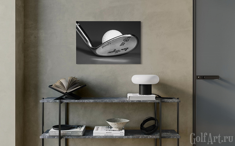 Фотография «Бен Хоган с вами!» фотография из цикла Black and White, для художественного оформления гольф-клуба/кабинета/офиса; GolfArt