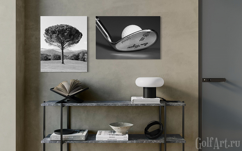 Фотография «Бен Хоган с вами!» фотография из цикла Black and White, для художественного оформления гольф-клуба/кабинета/офиса; GolfArt
