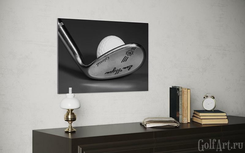 Фотография «Бен Хоган с вами!» фотография из цикла Black and White, для художественного оформления гольф-клуба/кабинета/офиса; GolfArt