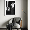 Фотография «В надежных руках» фотография из цикла Black and White, для художественного оформления гольф-клуба/кабинета/офиса; GolfArt