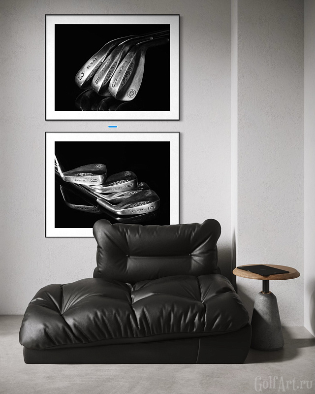 Фотография «Ритм» фотография из цикла Black and White, для художественного оформления гольф-клуба/кабинета/офиса; GolfArt