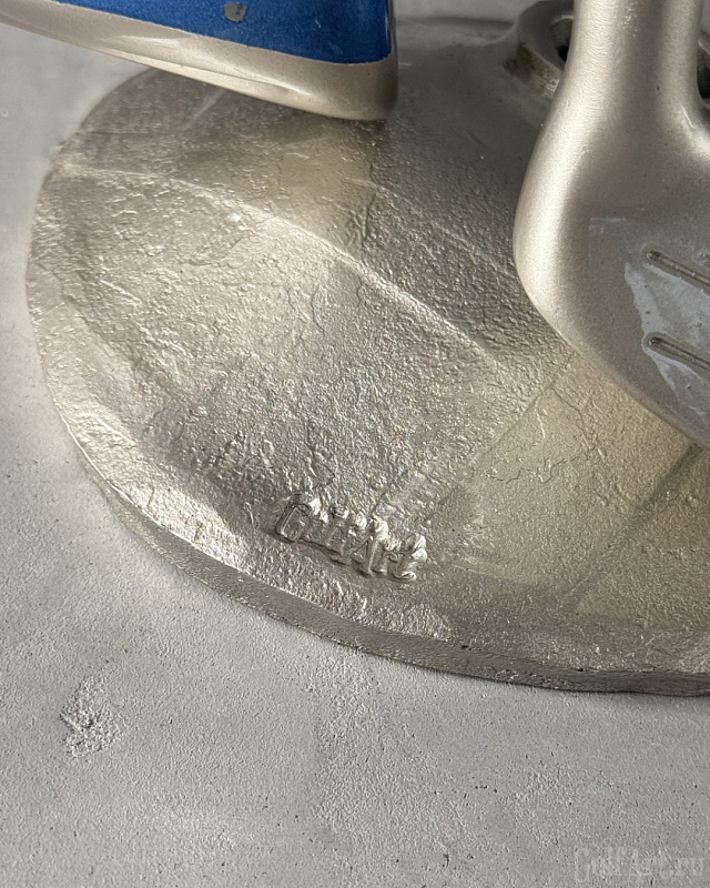 Арт-объект Связь. (Вуды, сохранен оригинальный цвет) подарок для гольфистов, приз на гольф-турнир, для оформления гольф-клуба; GolfArt