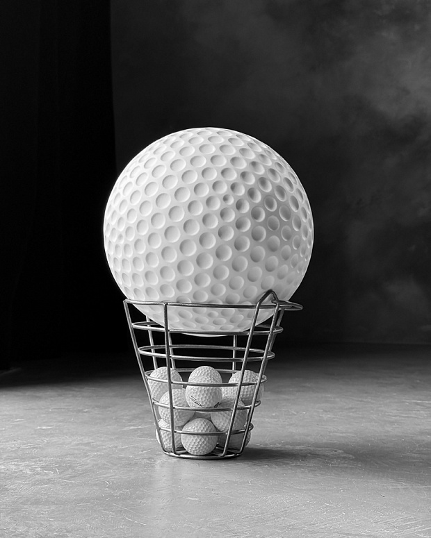 Фотография "Первый среди равных" фотография из цикла Black and White, для художественного оформления гольф-клуба/кабинета/офиса; GolfArt