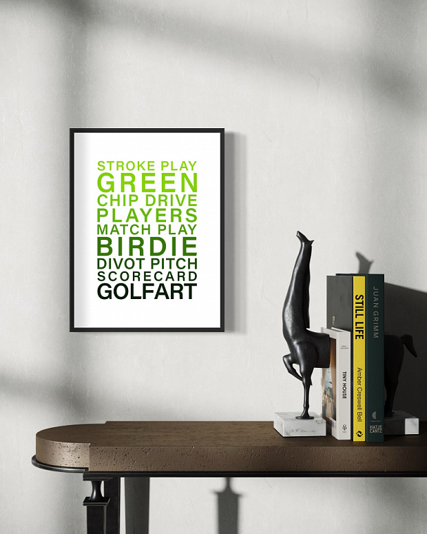 Постер "Слова игры" 