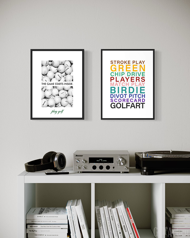 Постер "Игра начинается внутри" 