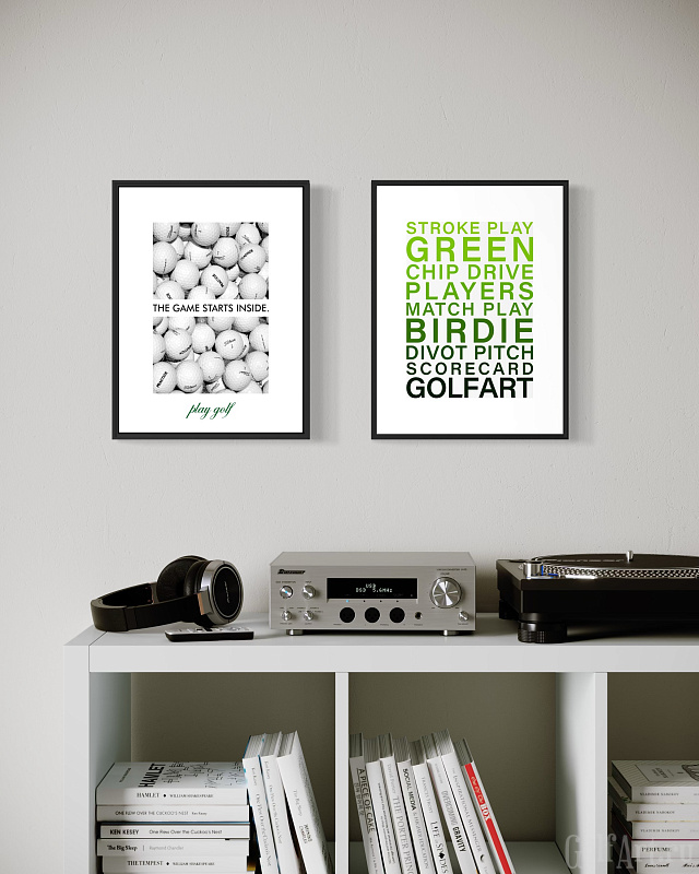 Постер "Игра начинается внутри" 